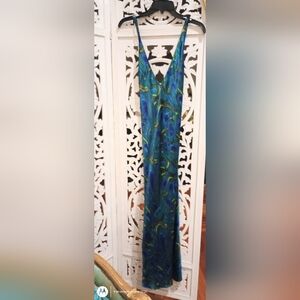 Blue and Green Fredericksof Hollywood Night gown